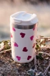 Chilly's Giftset Emma Bridgewater Pink Hearts - 500ml Bottle & 340ml Coffee Cup