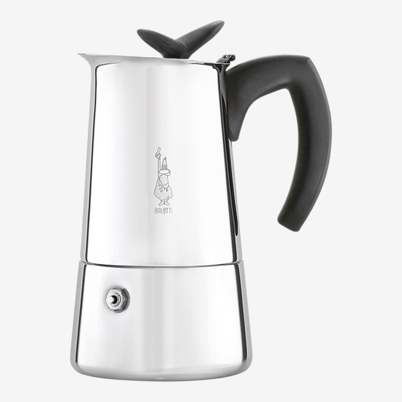 Bialetti Musa 10 Cup Stainless Steel Induction Coffee Maker