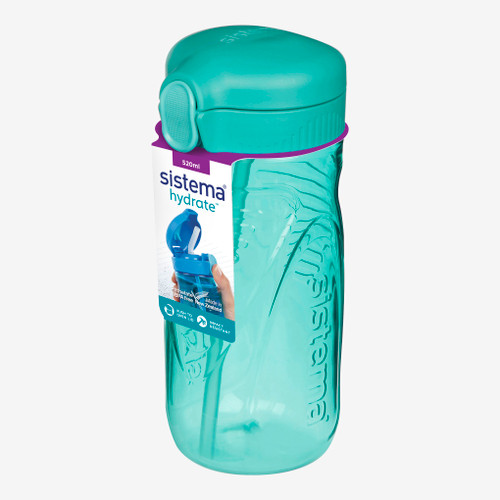 Bottle - Quick Flip Water Bottle 520ml - Assorted
