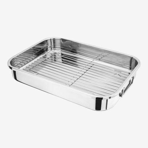 Speciality Cookware 42 x 30 x 6.5cm Roasting Pan with Rack