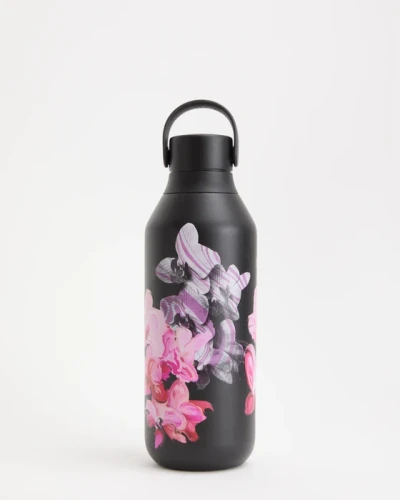 Chilly's Bottle Series 2 Bottle - Botanicals Glass Pansy 500ml