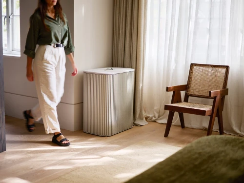 Tota Trio Luxe 90L Laundry Basket (Ecru)