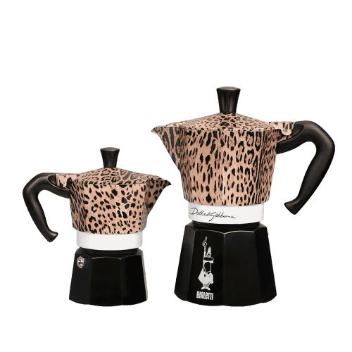 Bialetti - Moka Express Dolce & Gabbana 3/6 Cup - Leopardo