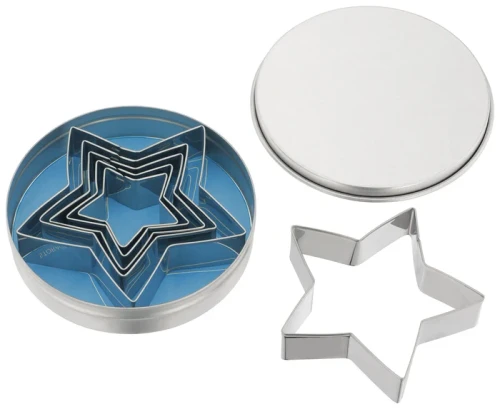 Kitchen Star Cookie Cutter 5 Piece Set