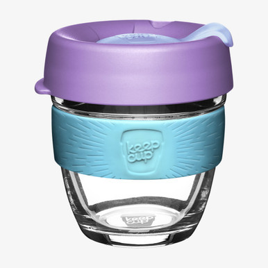 A Brew - Tempered Glass Reusable Coffee Cups - 8oz Moonlight