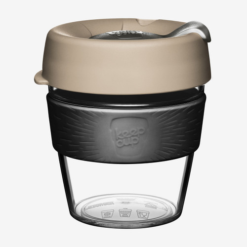Original Clear - A Tritan Plastic Reusable Coffee Cup - 8oz Milk