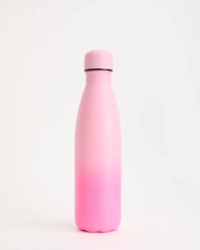 Original Bottle - Gradient 500ml Pastel Fluro Pink