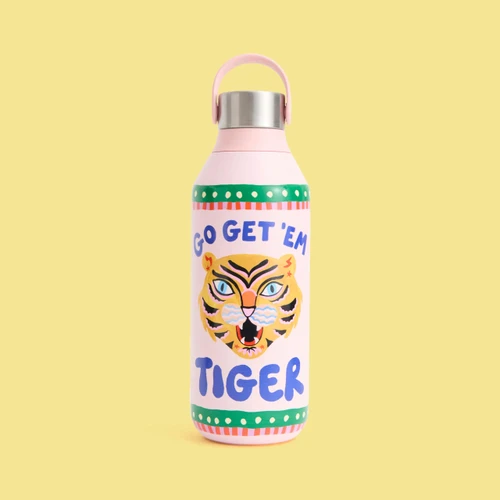 Chilly's x Eleanor Bowmer Bottle 500ml Go Get Em Tiger