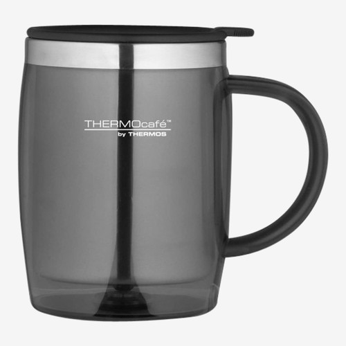 Thermocafe Desk Mug - 450ml Gun Metal