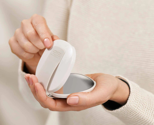 Viva 2-in-1 Compact Magnifying Mirror -Shell