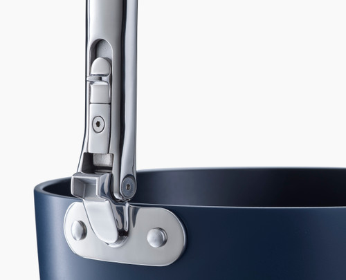 Space Cookware 15cm Non Stick Saucepan with Folding Handle and Lid