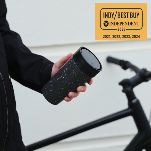 Circular & Co. - Reusable 12oz Cup - Grey + Ink Black