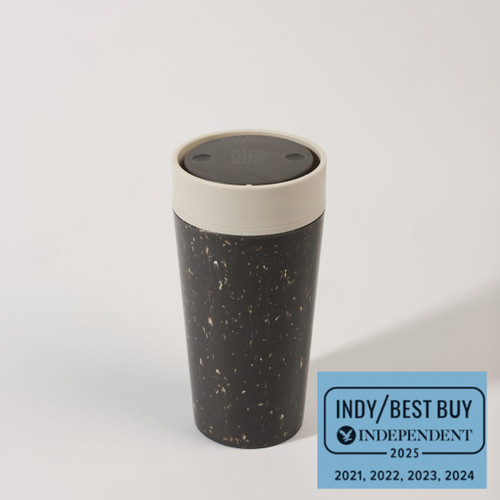 Circular & Co. - Reusable 12oz Cup - Grey + Pebble White
