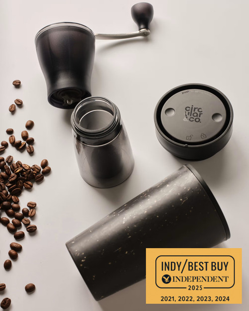 Circular & Co. - Reusable 16oz Cup - Grey + Ink Black