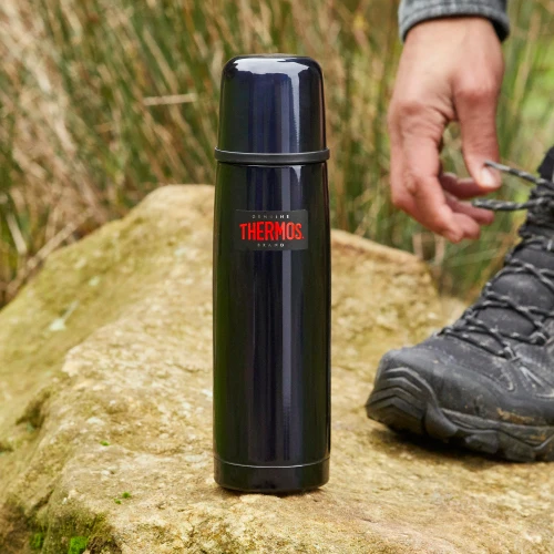 Thermos Light and Compact Flask Midnight Blue .35L/.5L/1L