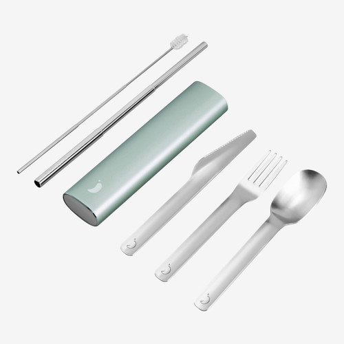 Chilly's Cutlery Set - Lichen Green