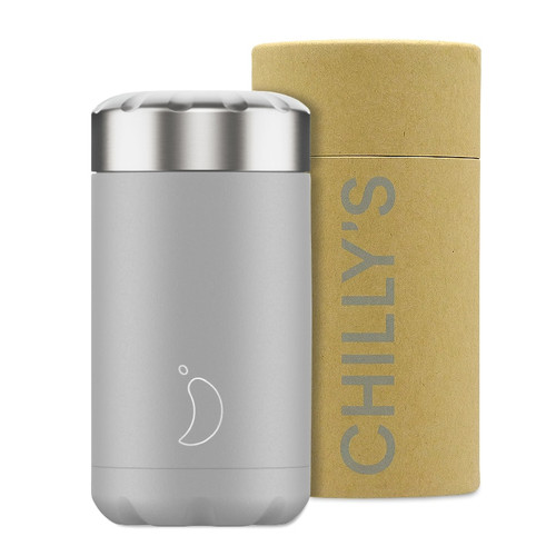 Chilly's Original Food Pots - Monochrome Grey 500ml