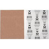 9" x 11" Sanding Sheet, 36 Grit, Aluminum Oxide, Pack of 50