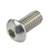 6mm x 16mm Zinc Button Head Cap Screw, Pack of 100