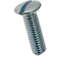 5mm x 10mm Slotted Oval Head Countersunk Screw, Pack of 25
