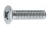 6mm x 12mm Phillips Oval Head Countersunk Screw, Pack of 25