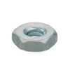 10-24 Coarse Standard Hex Nut, Zinc Plated, Pack of 100