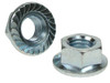8mm x 1.25mm Serrated Flange Hex Nut, Pack of 100