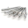 Aluminum/Aluminum Rivet, 1/8" Diameter, .188 - .250 Grip Range, Pack of 100