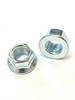 8mm x 1.25mm x 10WS Steel Flange Hex Nut, Pack of 10