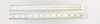 Aluminum 12"/300mm Ruler, Each
