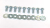 VW Fender Kit, 18pcs, Zinc Plated