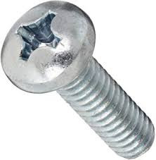 5mm x 10mm Phillips Pan Head Machine Screw, Pack of 25