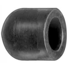 1/2" ID Rubber Vacuum Cap, Pack of 10
