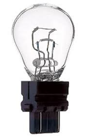3157, 12V Dual Filament Plastic Wedge Base Bulb, 32/2CP, Pack of 10