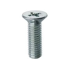 4mm x 8mm Phillips Flat Head Countersunk Screw, Pack of 100