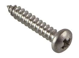 2.9mm x 16mm SS Phillips Sheet Metal Screw, Pack of 25