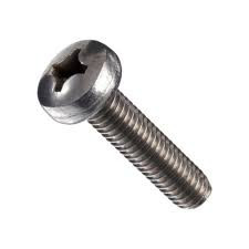 #10-32 x 3/4" SS Phillips Pan Head Machine Screw, Pack of 25