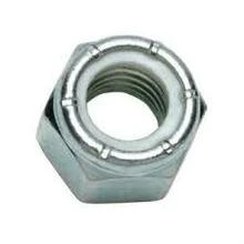 10-24 Coarse Thread Nylon Locking Hex Nut, Pack of 100