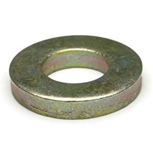 1/4" Double Thick SAE Flat Washer, G8, Pack of 100
