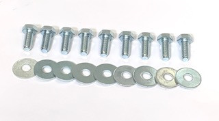 VW Fender Kit, 18pcs, Zinc Plated
