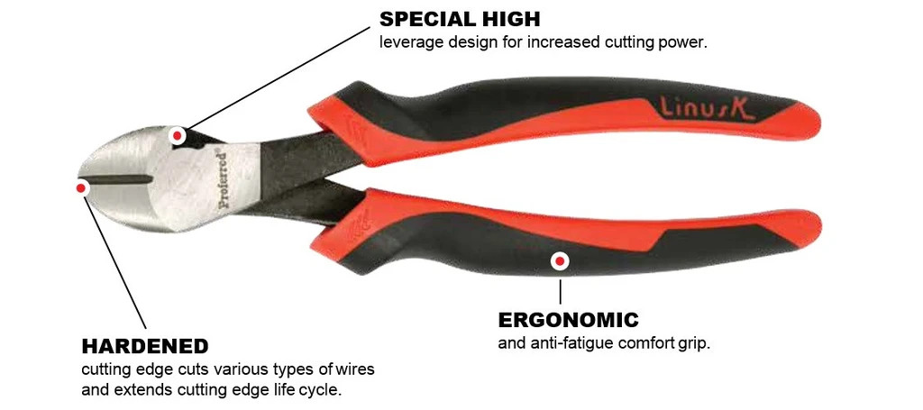 Diagonal Cutters, 7"