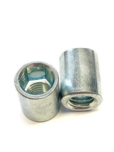 8mm Round Nut, 100 pcs.