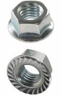 12mm x 1.25mm x 17mm WS JIS Serrated Flange Nut, Pack of 25