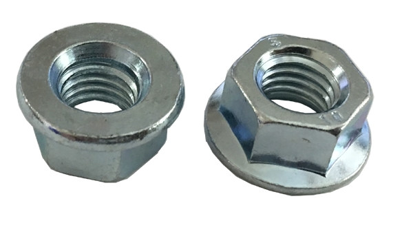 10mm x 1.5mm x 15mm WS Non Serrated Flange Nut, Pack of 25