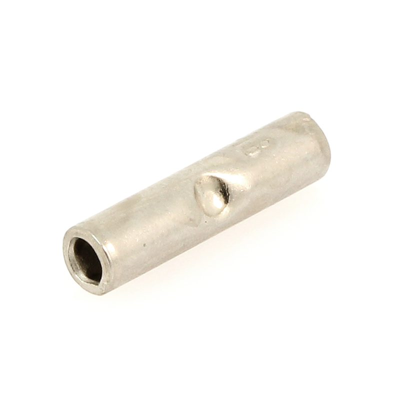 22-18 Non Insulated Butt Connector, Pack of 100