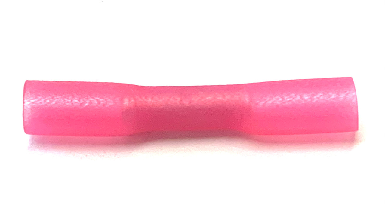 Red Heat Shrink Butt Connector, Pack of 100