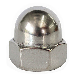 6mm Acorn Nut, Pack of 100