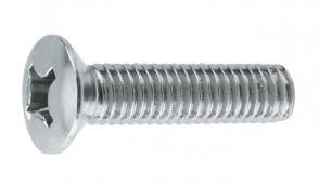 6mm x 30mm Phillips Oval Head Countersunk Screw, Pack of 25