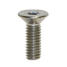 8mm x 25mm x 1.25mm SS Flat Socket Head Screw, Pack of 100