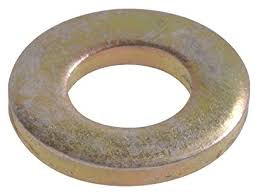 5/16" SAE Flat Washer, Grade 8, Pack of 25